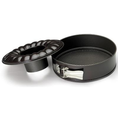 Moule métal anti-adhérent - Manqué démontable 24 cm
