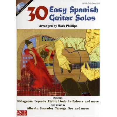 30 EASY SPANISH GUITAR SOLOS +CD