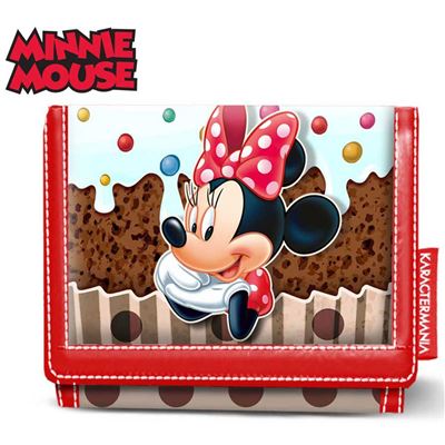 Karactermania Minnie Mouse Muffin-Wallet Porte-monnaie, 12 cm, Marron (Brown)