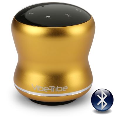 Vibe-Tribe Mamba Lemon Yellow: 18 Watt Haut-parleurs a Vibration Sans Fil, Bluetooth, Ecran Tactile, Connexions en série & Mains-libres