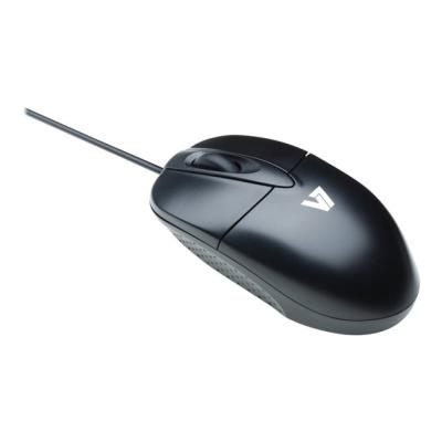 V7 M30P10-7E - muis - USB - zwart