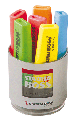 Stabilo Boss - Surligneur Stabilo Boss - Pot De 6