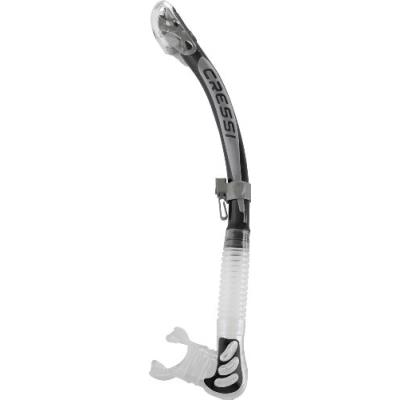 Cressi sub s.p.a. alpha ultra dry tuba noir argent