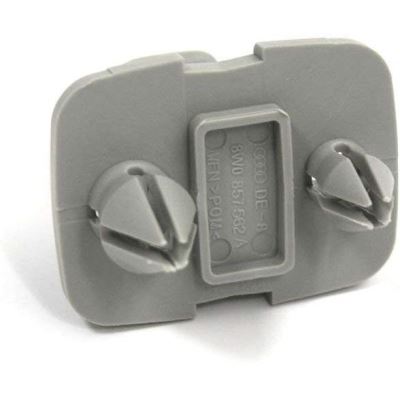 Original Audi Retainer For Sun Visor Star Silver - 8W0857562A Z62