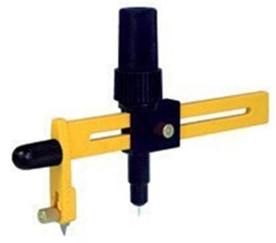 Cutter compas découpe circulaire Olfa cmp-1/DX corps ABS