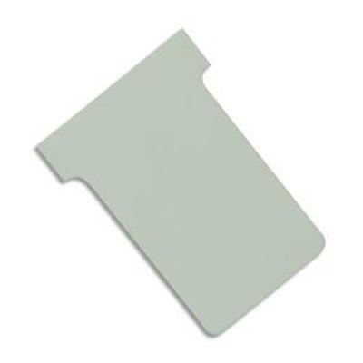 Lot de 5 Etuis de 100 fiches T NOBO en carton 170 g/m2 indice 2 gris