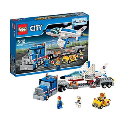 Lego city - 60079 - jeu de construction - le transporteur d'avion