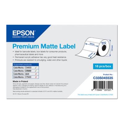 Epson Premium - gesneden etiketten met kleur - 265 etiket(ten)