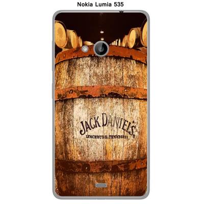 Coque Nokia Lumia 535 design Jack Daniel's tonneau