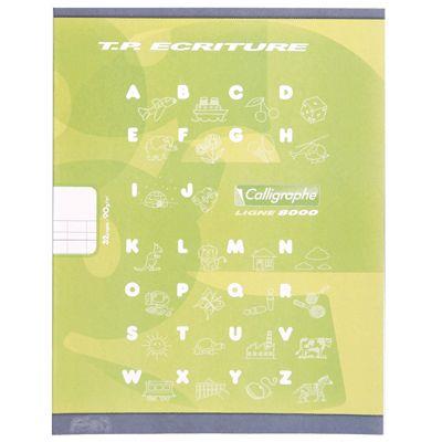 Cahier piqures 17x22 32p dbl l4 i/v u 90g