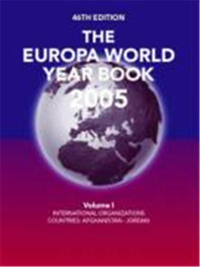The Europa World Year Book 2005