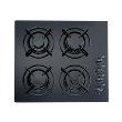 Fagor 3CFIE-4GLSN - Table de cuisson au gaz - 4 plaques de cuisson - Niche - largeur : 56 cm - profondeur : 49 cm - noir