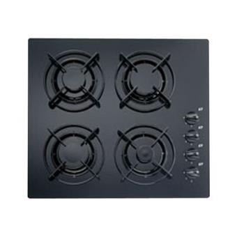 Fagor 3CFIE-4GLSN - Table de cuisson au gaz - 4 plaques de cuisson - Niche - largeur : 56 cm - profondeur : 49 cm - noir