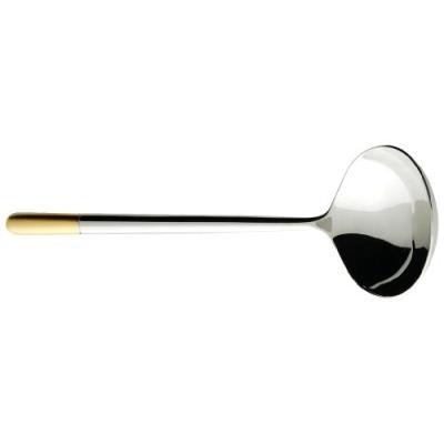 villeroy & boch ella cuillère à sauce en partie plaqué or 173 mm