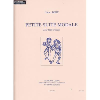 Partitions classique LEDUC BERT HENRI - PETITE SUITE MODALE Flûte traversière