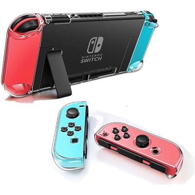Coque Silicone Transparent Compatible avec Nintendo Switch