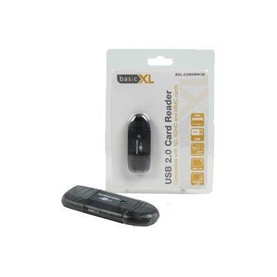 basicXL USB 2.0 Card Reader - kaartlezer - USB 2.0