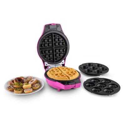 Oneconcept Trinity Mini Pop Cake Maker Moule À Gaufres Donuts 1000W -Noir