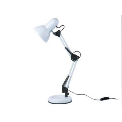 LEITMOTIV LM673 LAMPE DE BUREAU HOBBY E27 40 W BLANC DIAMÈTRE: 12,5 CM