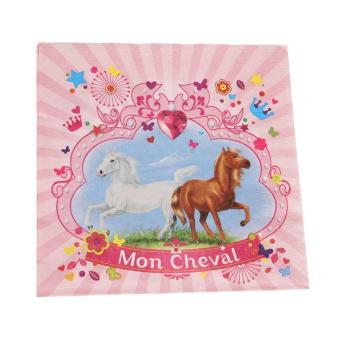 Serviettes Cheval Decoration Anniversaire Article De Fete Achat Prix Fnac