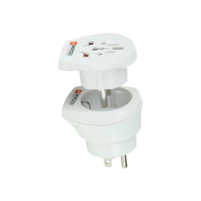 SKROSS Country Travel Adapter Combo-World to USA - adapterpakket voedingsconnector