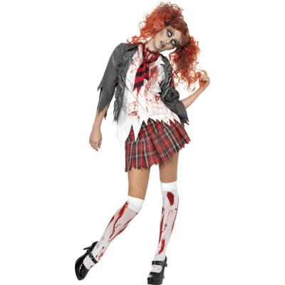 Déguisement d'écolière Zombie Adulte - Femme (Taille 44/46)