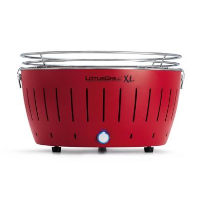 LOTUSGRILL - BARBECUE DE TABLE GRILL AU CHARBON MODÈLE XL 43.5 CM ROUGE