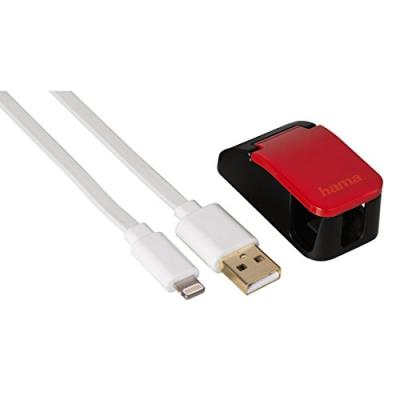 Hama-câble court lightning uSB-station d'accueil-avec support-lot de 20 cm)