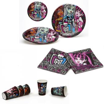 Monster High Kit Vaisselle Jetable Anniversaire Pour 5 Enfants Achat Prix Fnac