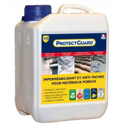 Anti taches sols poreux, matériaux poreux- protectguard 2l