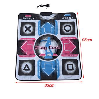 Tapis de danse antidérapants double utilisateur avec 150 jeux