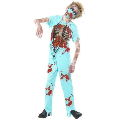 Déguisement docteur zombie enfant Halloween 10 à 12 ans