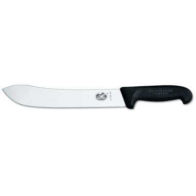 Couteau de boucher pointe large 36cm, manche fibrox noir Victorinox 5