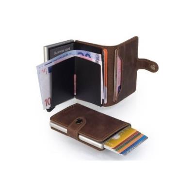 SECRID Geldbörse - Miniwallet Vintage brown braun