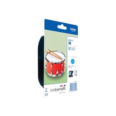 Brother LC22UC - XL - cyaan - origineel - inktcartridge