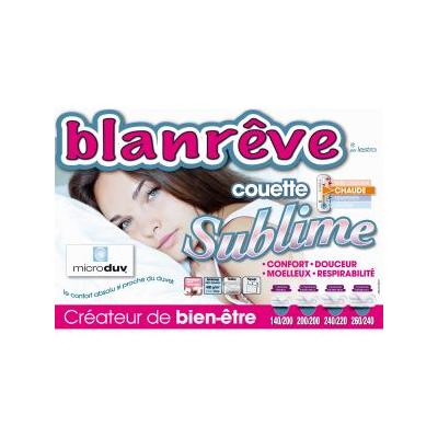Blanreve couette sublime microduv 240x260cm