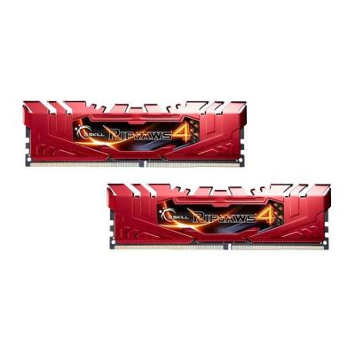 G.Skill Mémoire pour ordinateur de bureau - F4-2666C15D-8GRR - 8GB Ripjaws 4 2666MHz PC4-21300 CL15 Dual Channel kit (2x4GB)