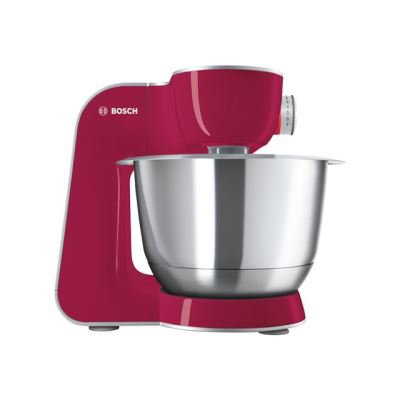 Bosch MUM5 CreationLine MUM58420 - keukenmachine - 1000 W - rode diamand/zilver