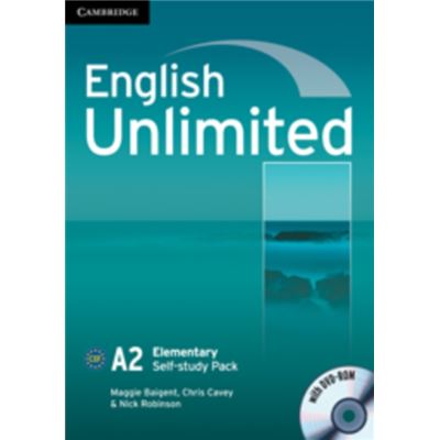 English Unlimited Elementary Self-Study Pack (Workbook With Dvd-Rom) (Paperback)