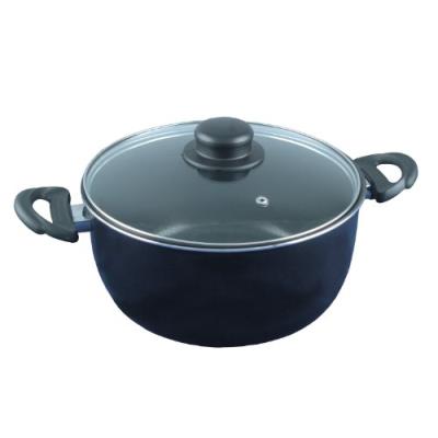 Diamond collection sauteuse anti-adhésive avec couvercle en verre 24 cm