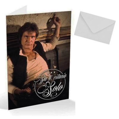 Carte postale + enveloppe Star Wars sin ti…