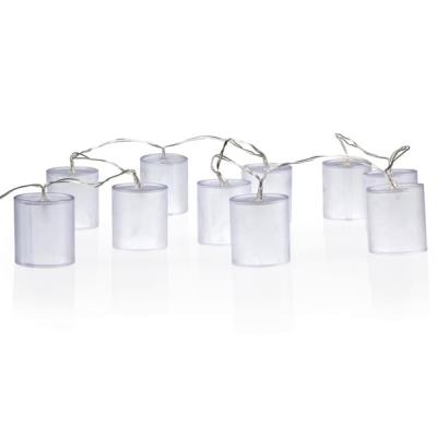 Guirlande led - lampes cylindriques avec effet holographique velleman xmpl9