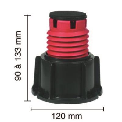 Pieds de receveur Lazer Stabilibac