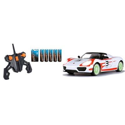 Dickie toys - 201119075 - véhicule - porsche spyder - radiocommandé - multicolore