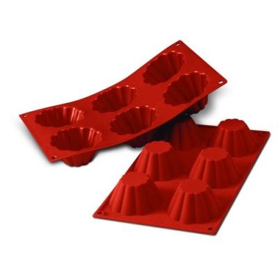 Moule 6 minis brioches silikomart 20.034.00.0065