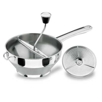 Gemüsemühle aus Edelstahl Lacor 20 cm