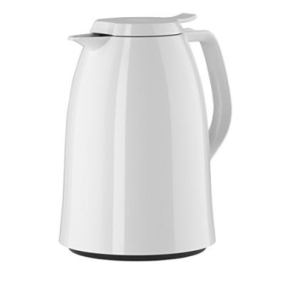 Emsa 517004 mambo pichet isotherme acier inoxydable plastique blanc brillant 18 x 18 x 12 cm 1 l e517004