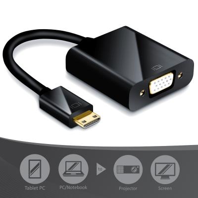 CABLING® Adaptateur Mini HDMI vers VGA Noir