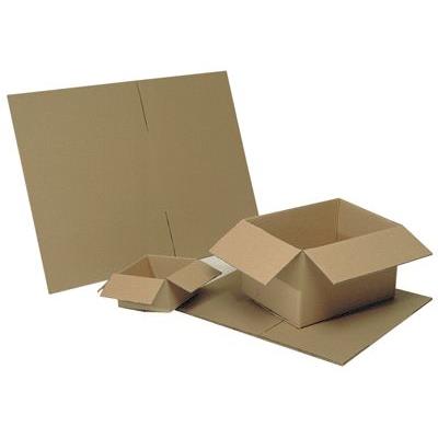 Cartons d'emballage - Double cannelure - 410x310x240 - Paquet de 20