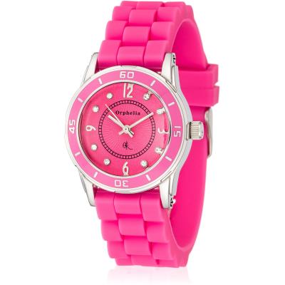 Montre Orphelia Everland-122-1712-77 en Silicone Rose